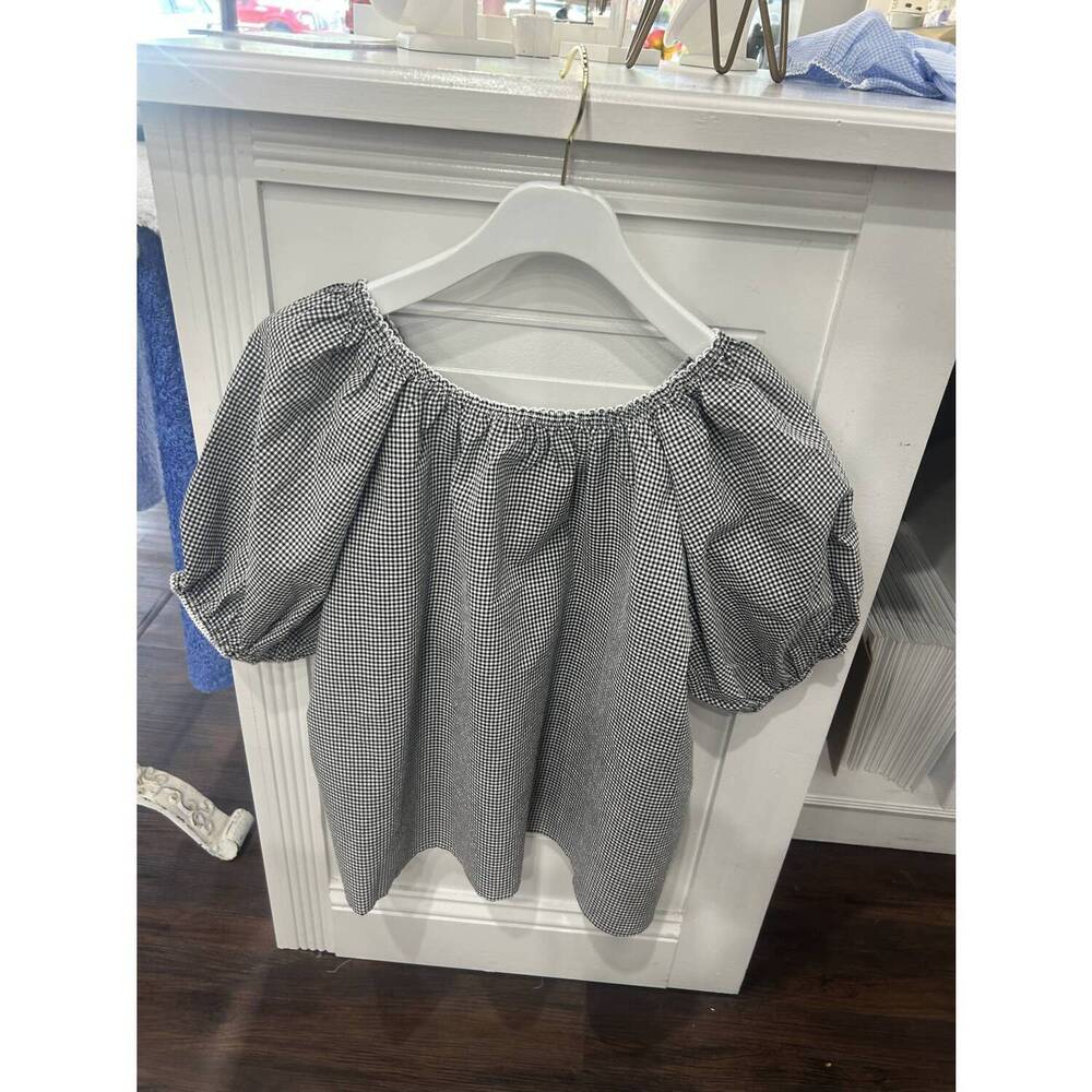NEW THINGS BETWEEN women's joey blouse in black